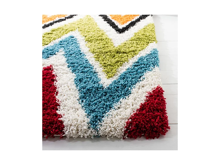 Tapis Neutre/Multicolore 122 X 183 cm - Emory
