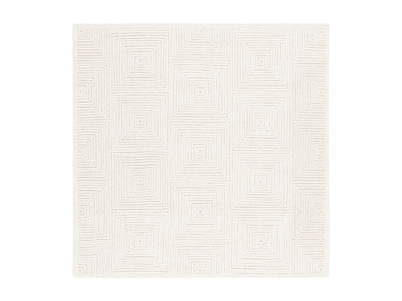 Tapis Blanc 183 X 183 cm - Viviana