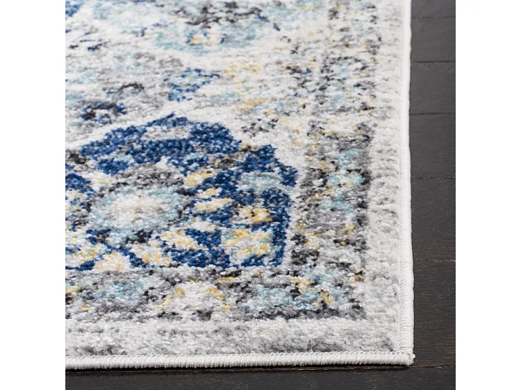 Tapis Neutre/Bleu 122 X 183 cm - Mopani