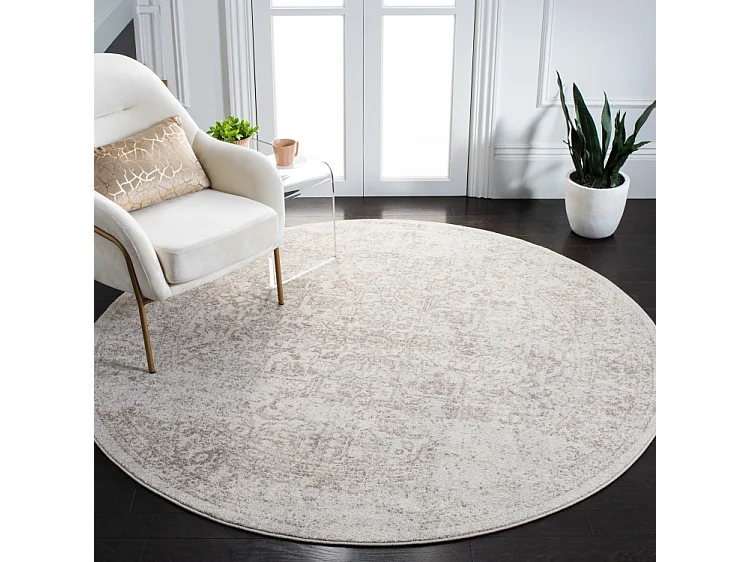 Tapis Ivoire/Taupe 235 x 235 cm - Aria