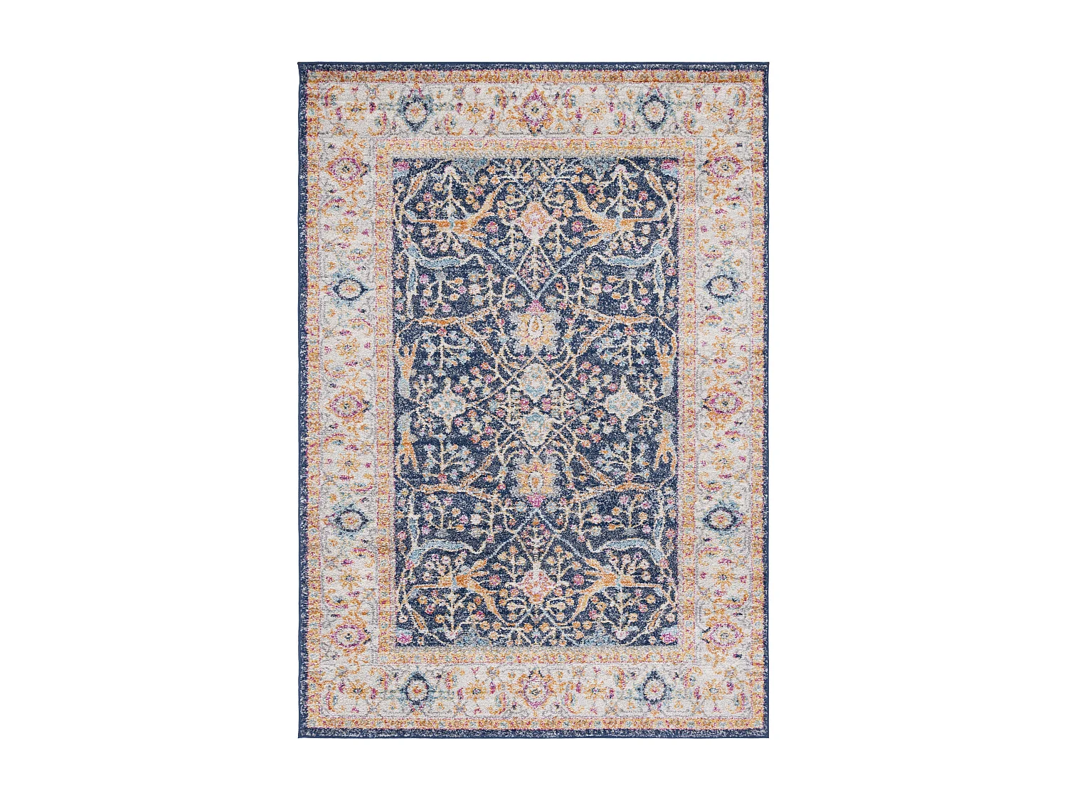 Tapis Bleu/Neutre 201 X 279 cm - Melvina