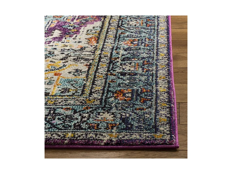 Tapis Violet/Bleu 235 x 305 cm - Arya Area