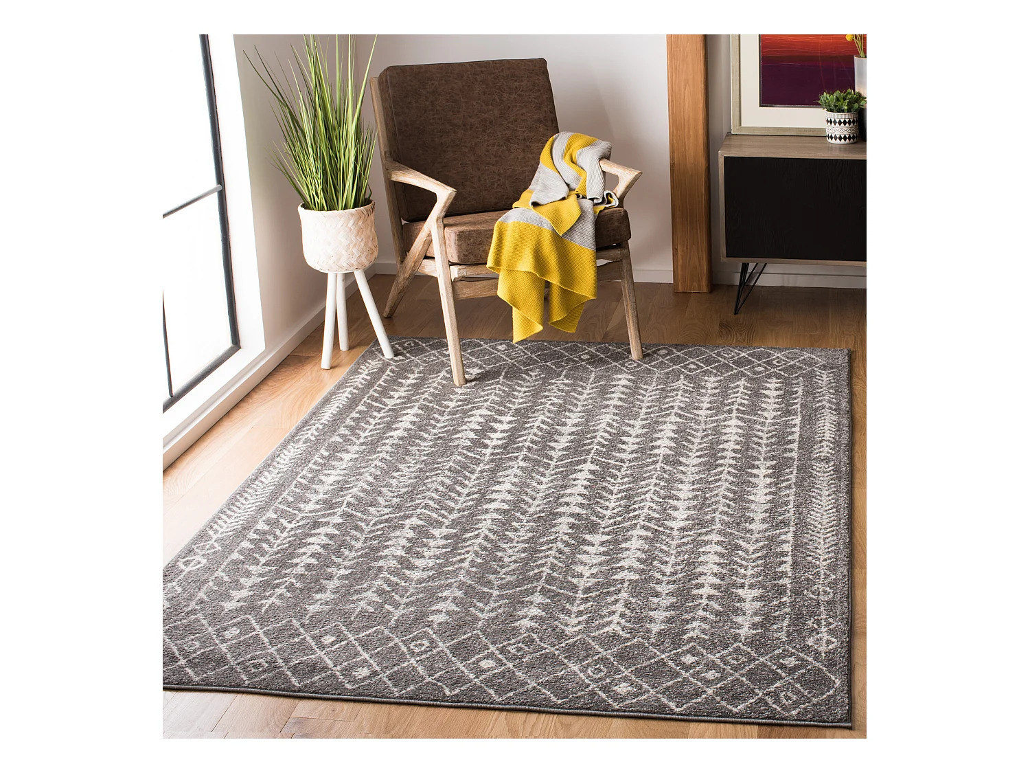 Tapis Gris/Neutre 160 X 229 cm - Mackenzie