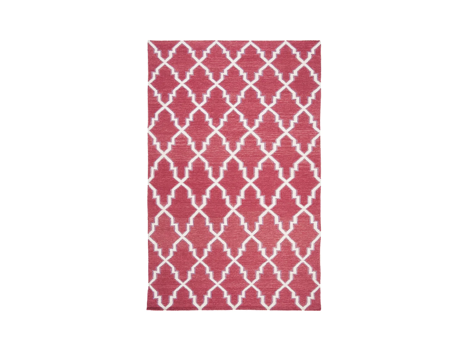 Tapis Rouge/Neutre 122 X 183 cm - Nico