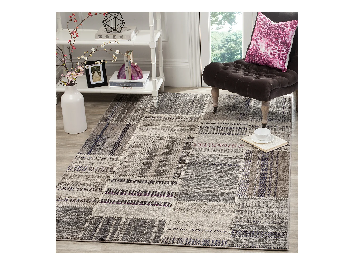 Tapis Gris/Multicolore 155 X 231 cm - Deltana