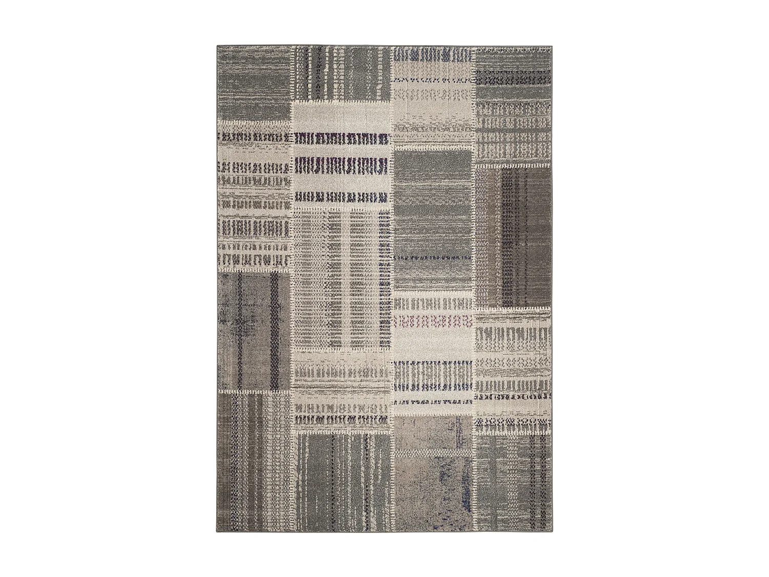 Tapis Gris/Multicolore 155 X 231 cm - Deltana