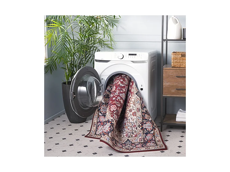 Tapis Rouge/Bleu Marine 152 X 244 cm - Serenade