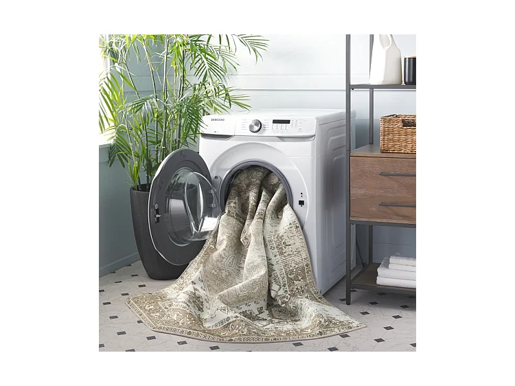 Tapis Sage/Ivoire 244 X 244 cm - Kushim