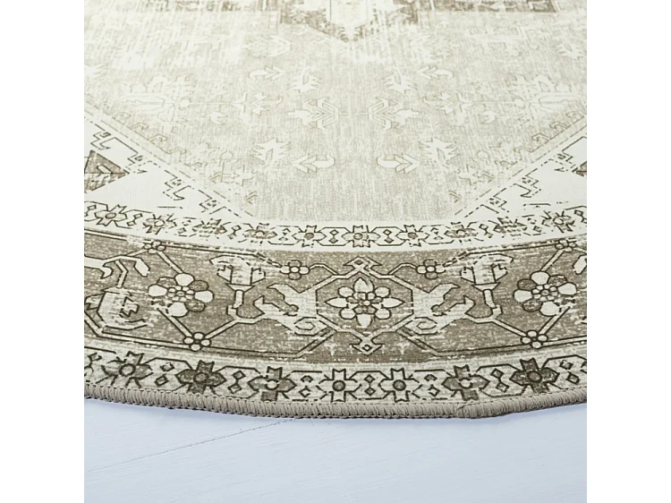 Tapis Sage/Ivoire 244 X 244 cm - Kushim