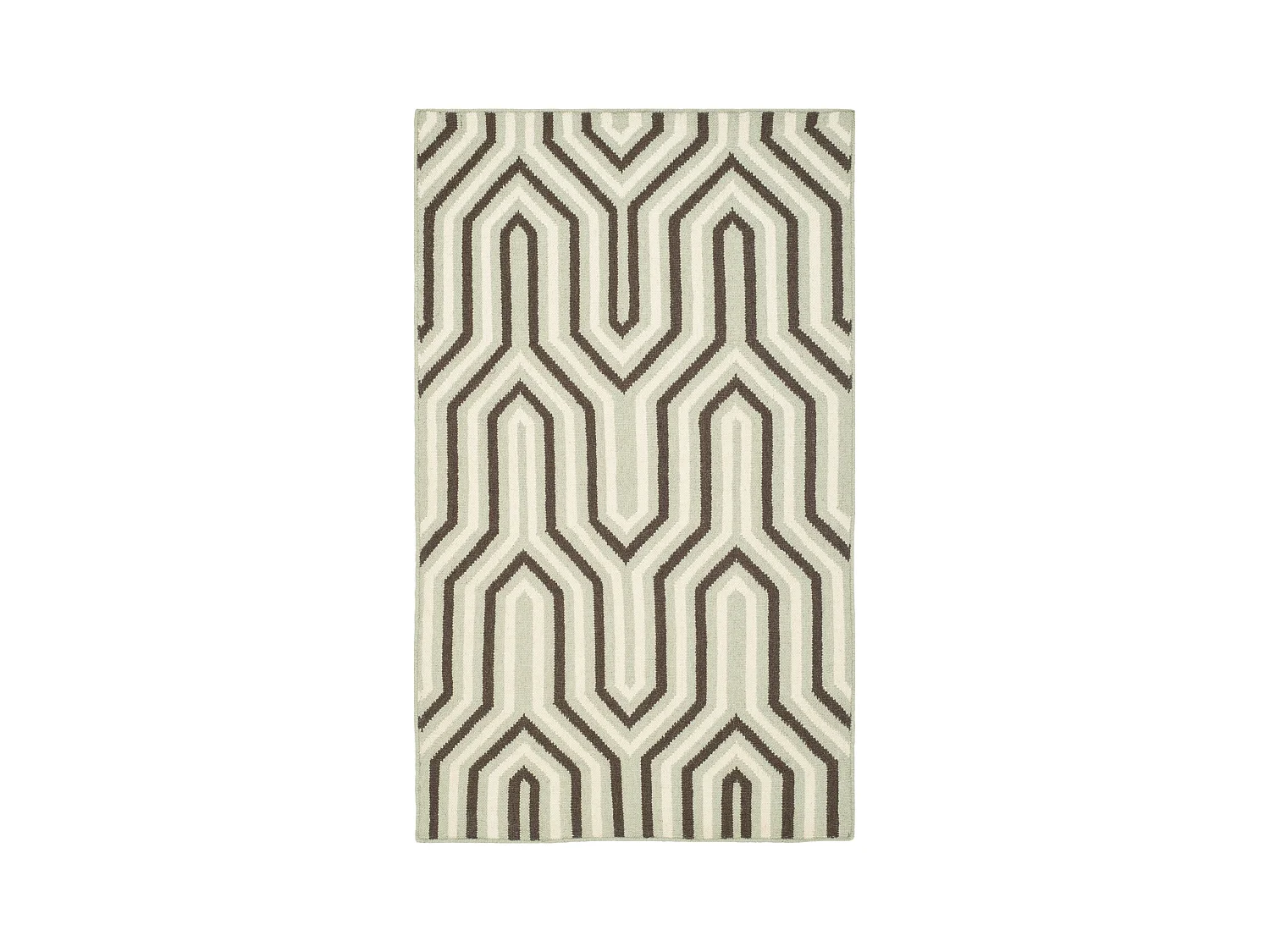 Tapis Gris/Multicolore 122 X 183 cm - Aries