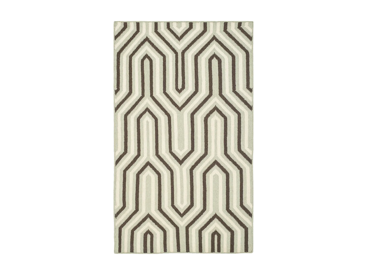Tapis Gris/Multicolore 122 X 183 cm - Aries