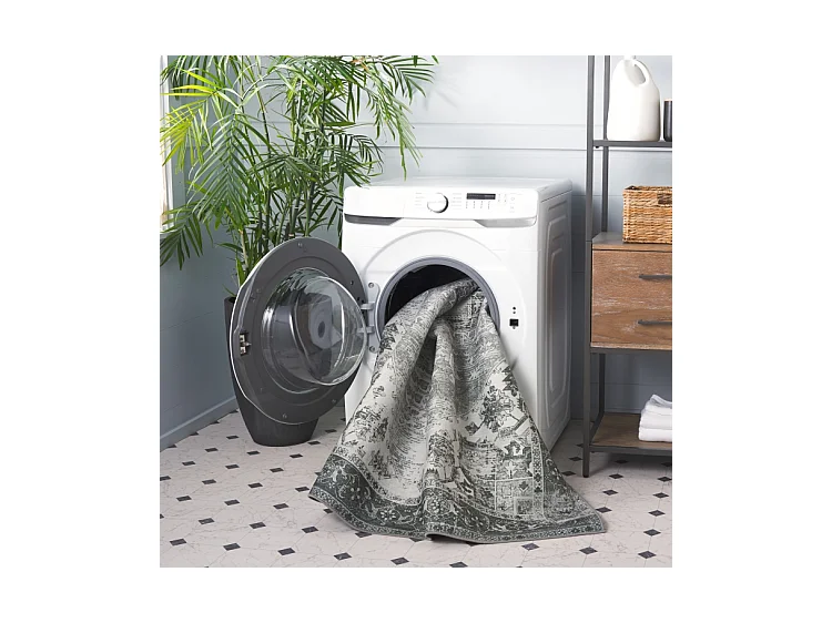 Tapis Vert Foncé/Beige 91 X 152 cm - Fawn