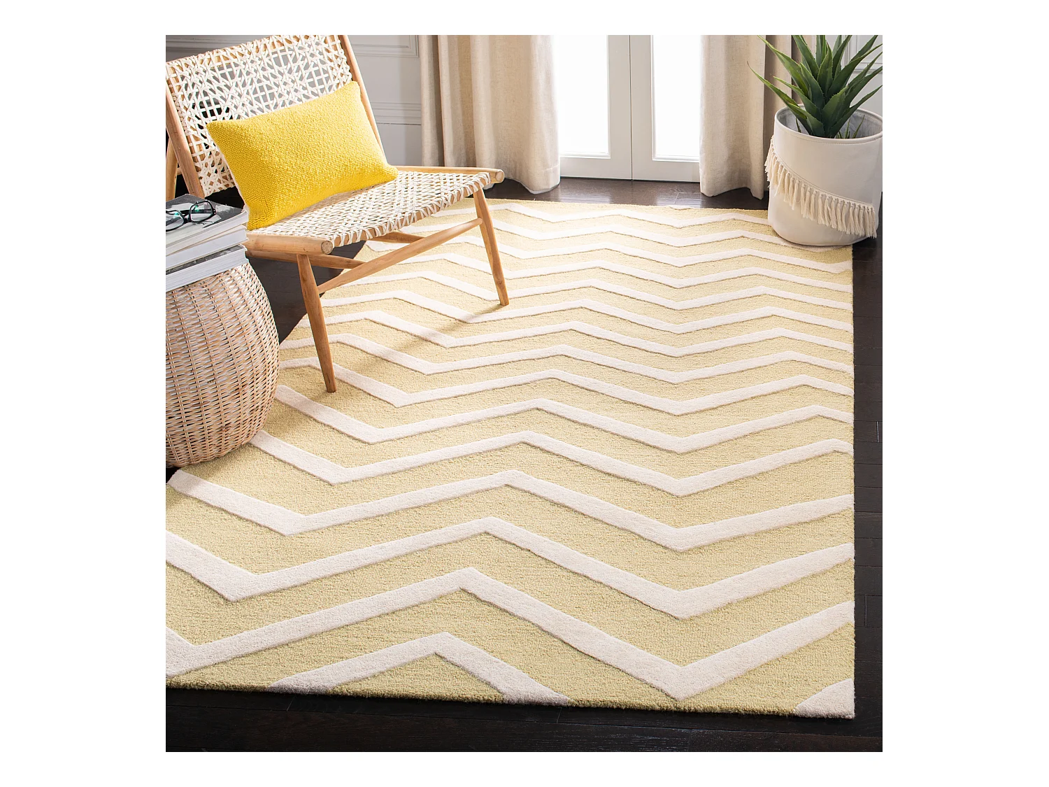 Tapis Or/Neutre 122 X 183 cm - Edie