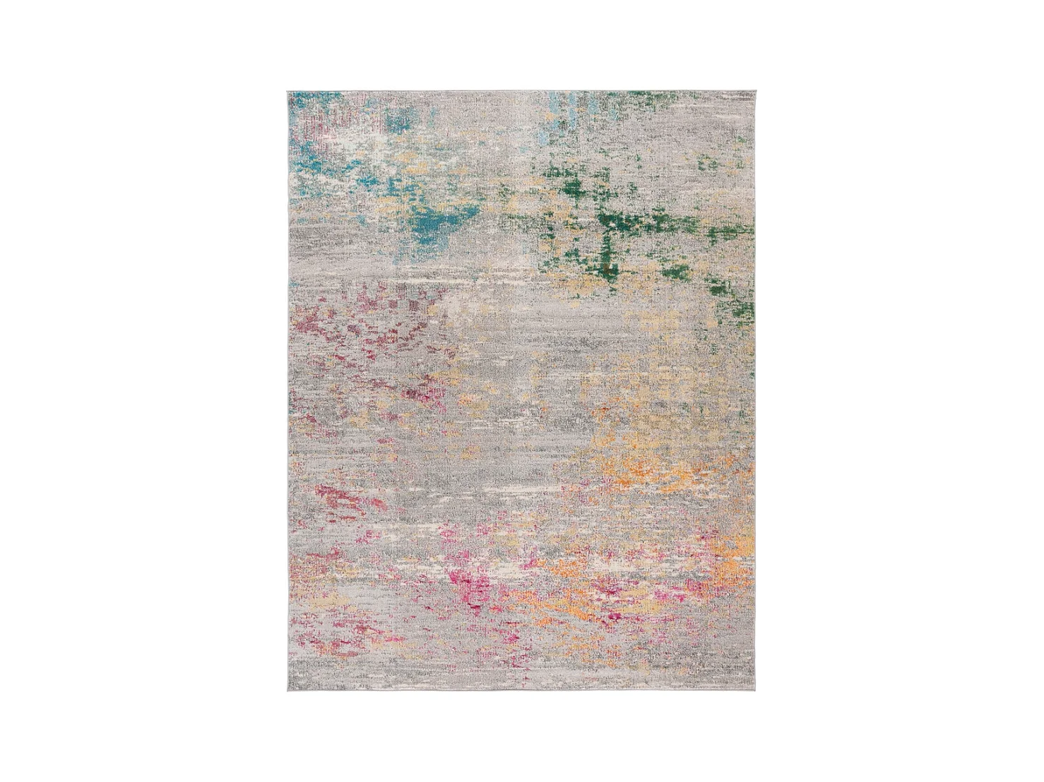 Tapis Gris/Or 274 X 366 cm - Julia