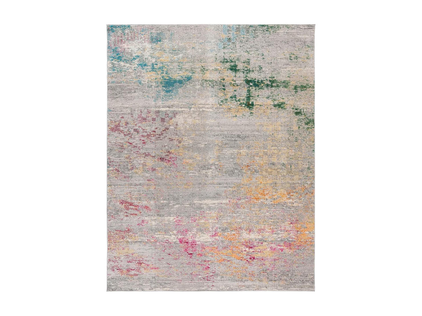 Tapis Gris/Or 274 X 366 cm - Julia