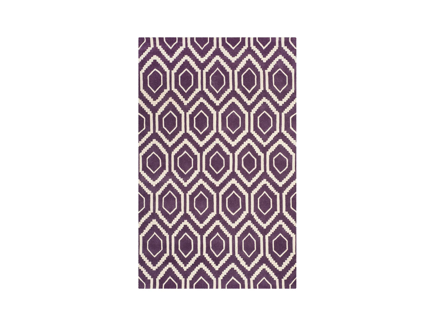 Tapis Violet/Ivoire 183 X 274 cm - Essex