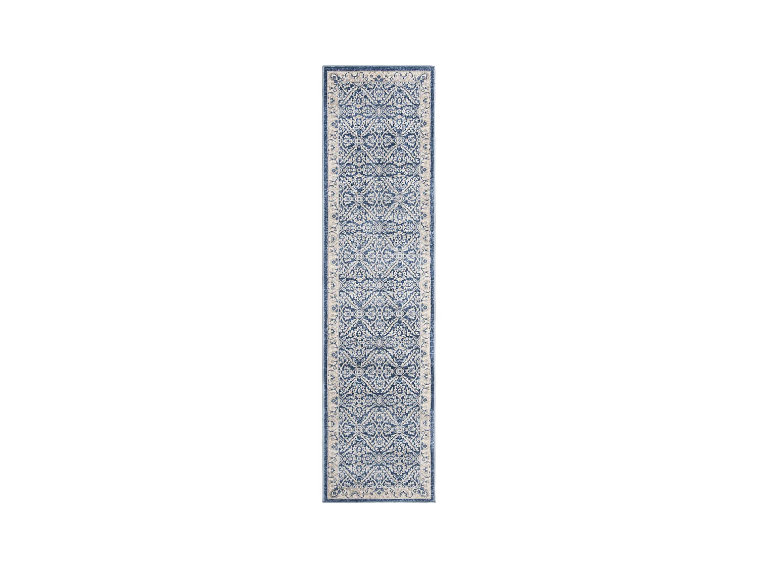Tapis Bleu/Neutre 61 X 244 cm - Bryn