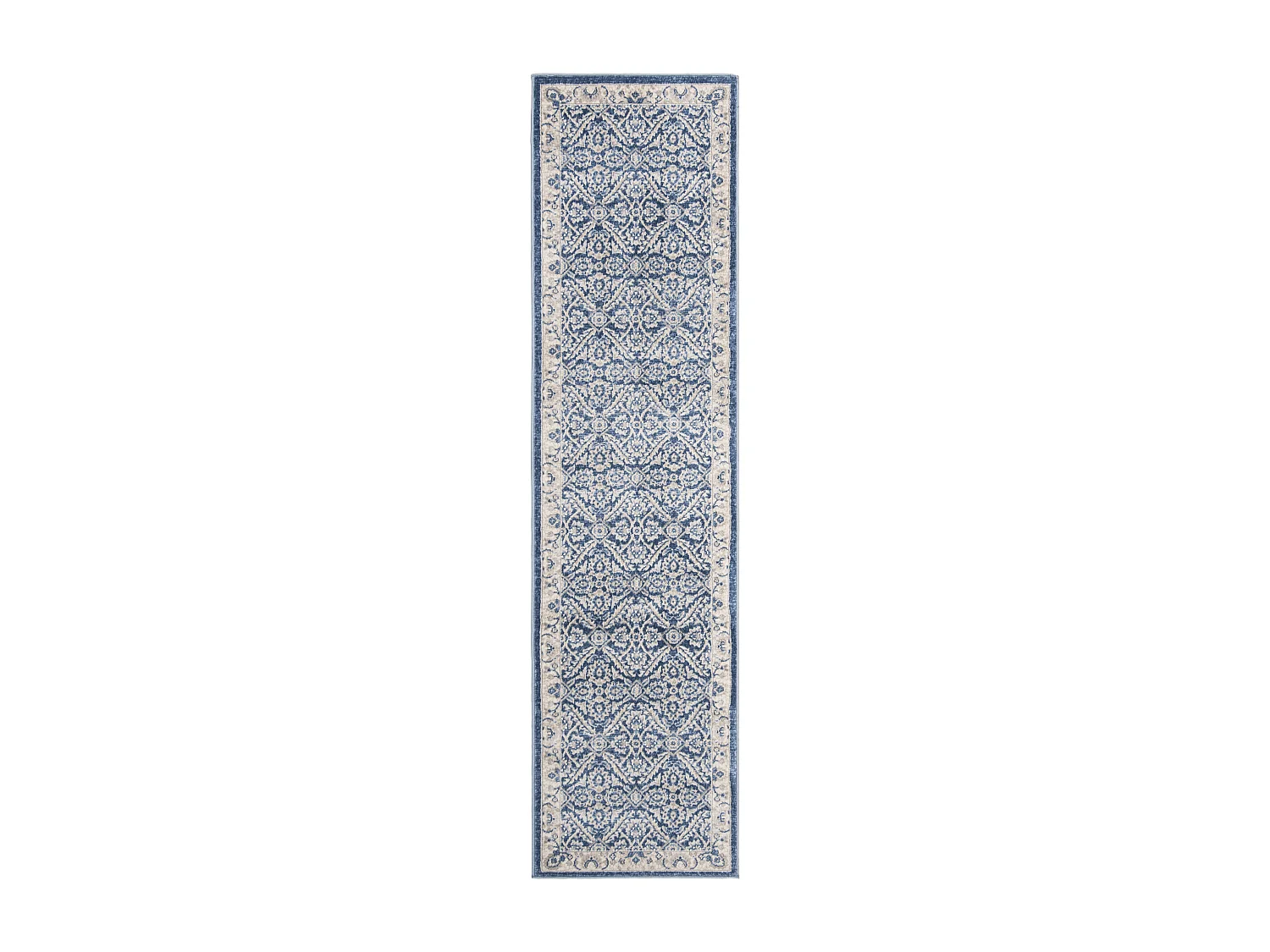 Tapis Bleu/Neutre 61 X 244 cm - Bryn