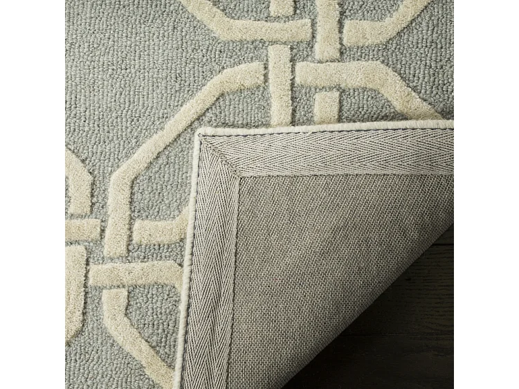 Tapis Gris/Neutre 91 X 152 cm - Mollie