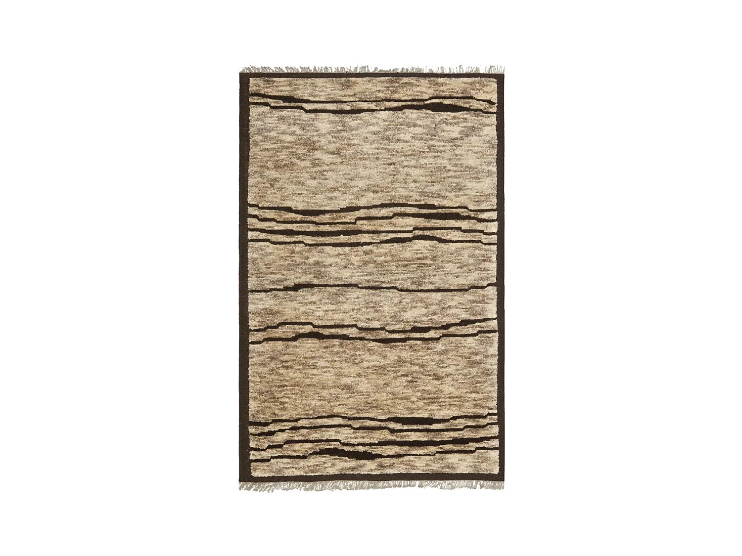 Tapis Marron/Multicolore 152 X 244 cm - Hallie
