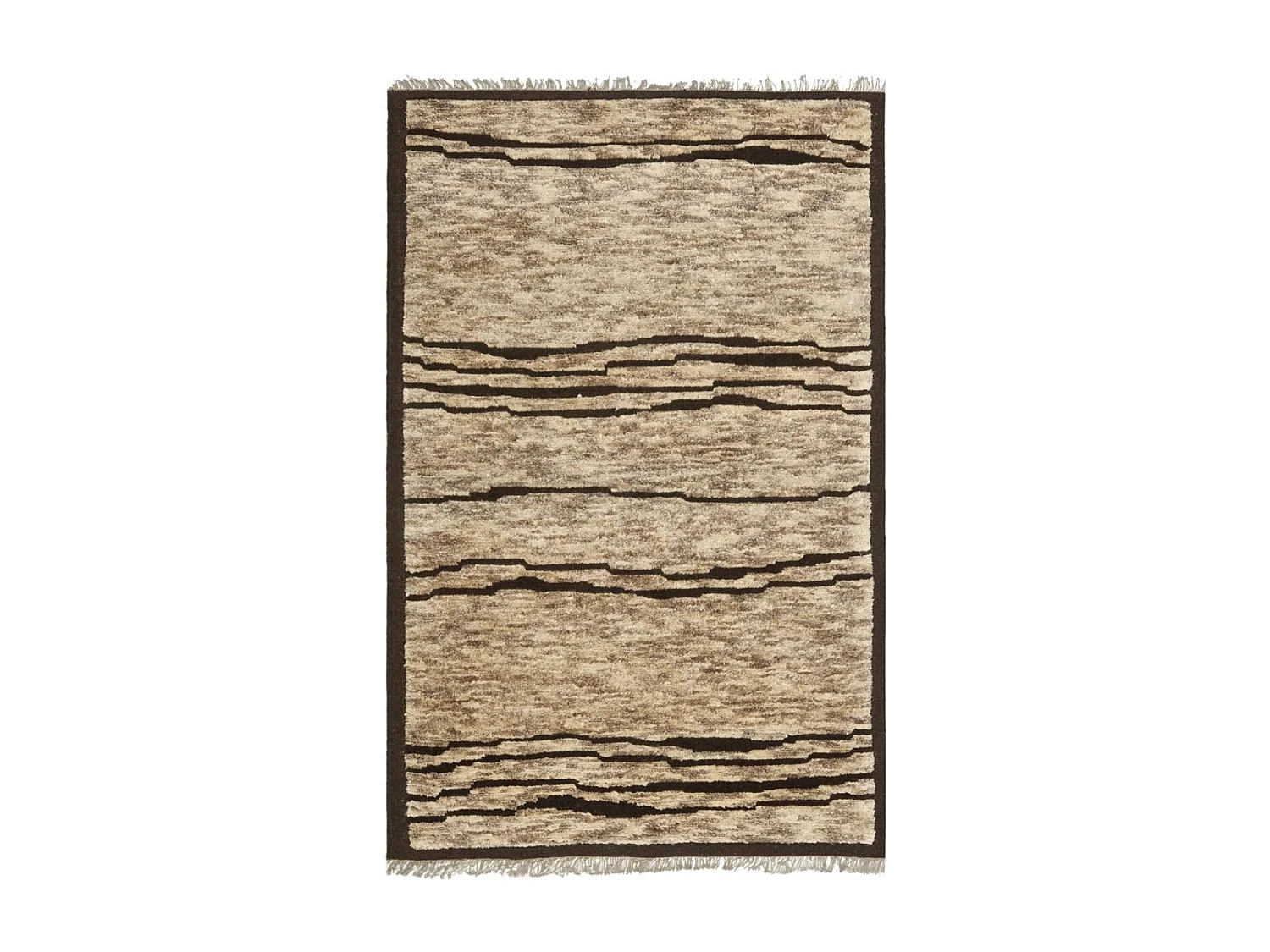 Tapis Marron/Multicolore 152 X 244 cm - Hallie