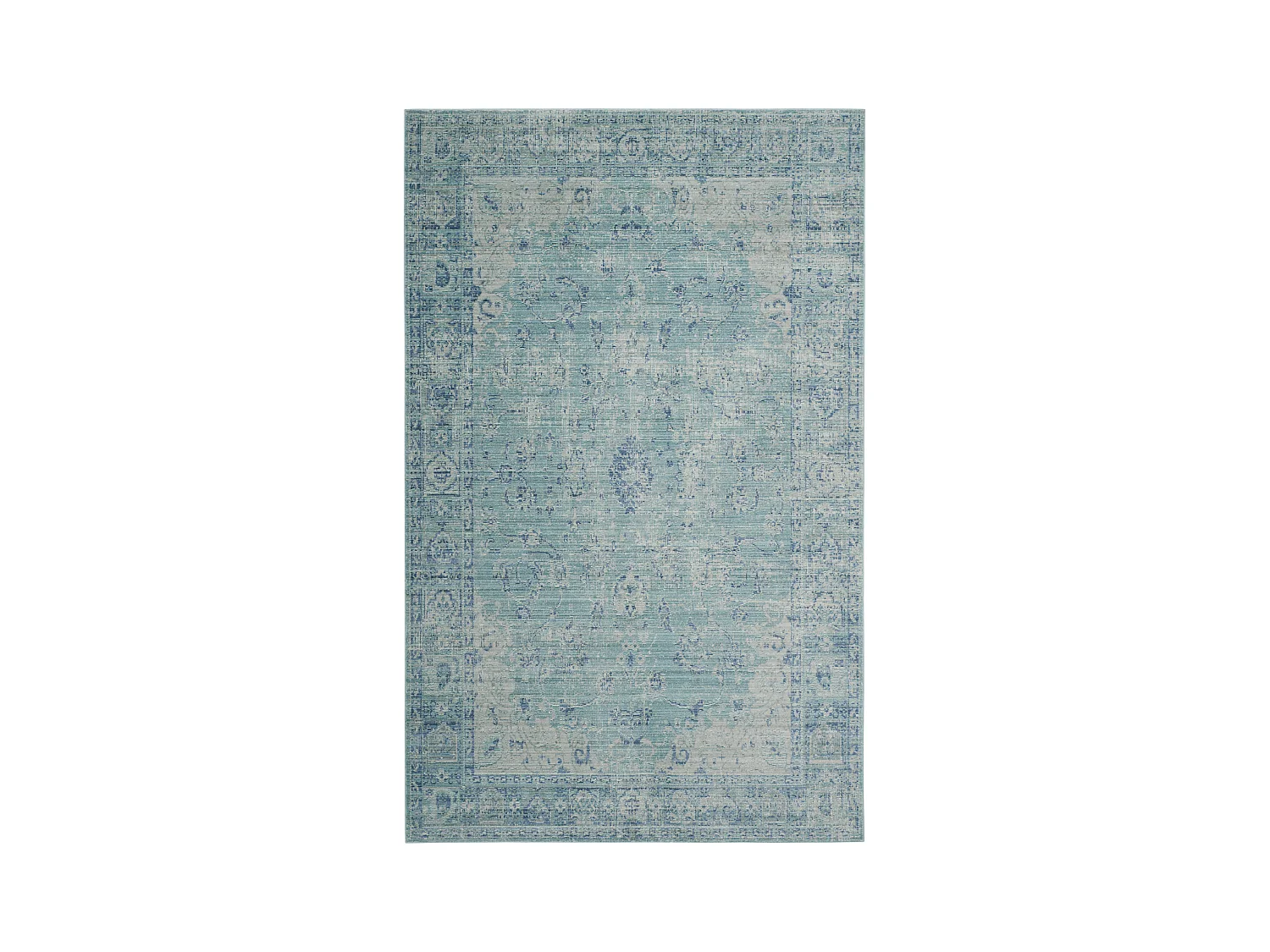 Tapis Bleu/Multicolore 152 X 244 cm - Haven