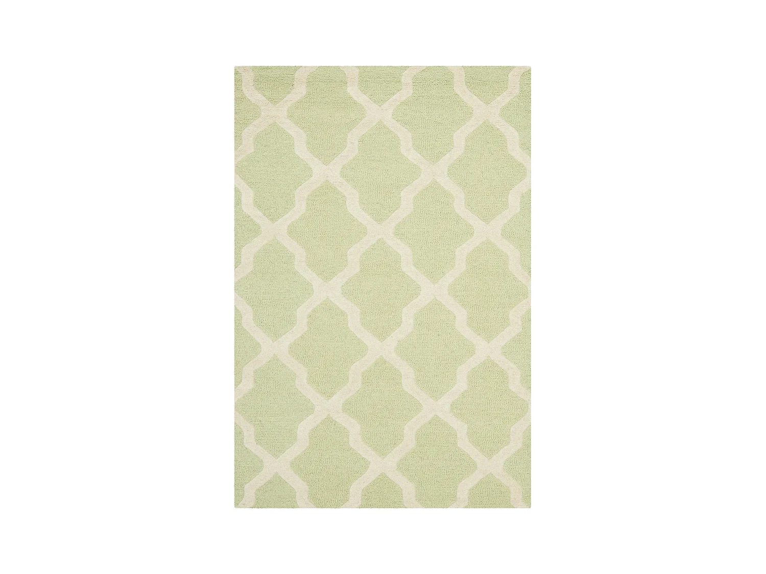 Tapis Vert/Neutre 122 X 183 cm - Ava