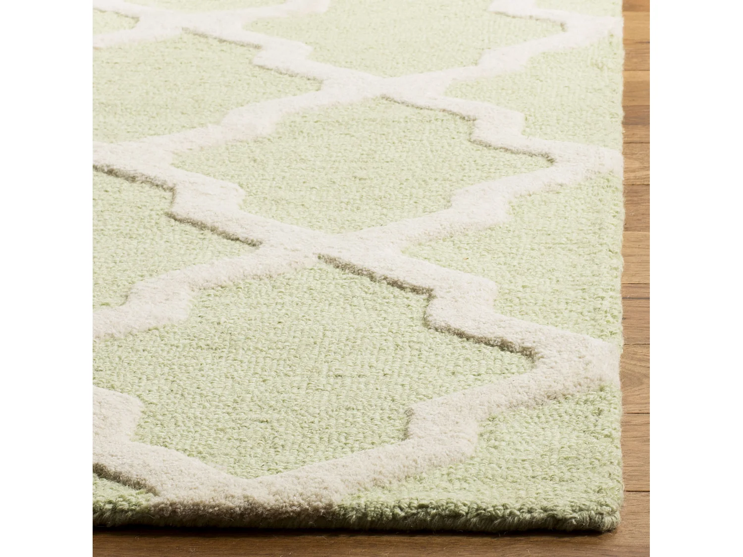 Tapis Vert/Neutre 122 X 183 cm - Ava