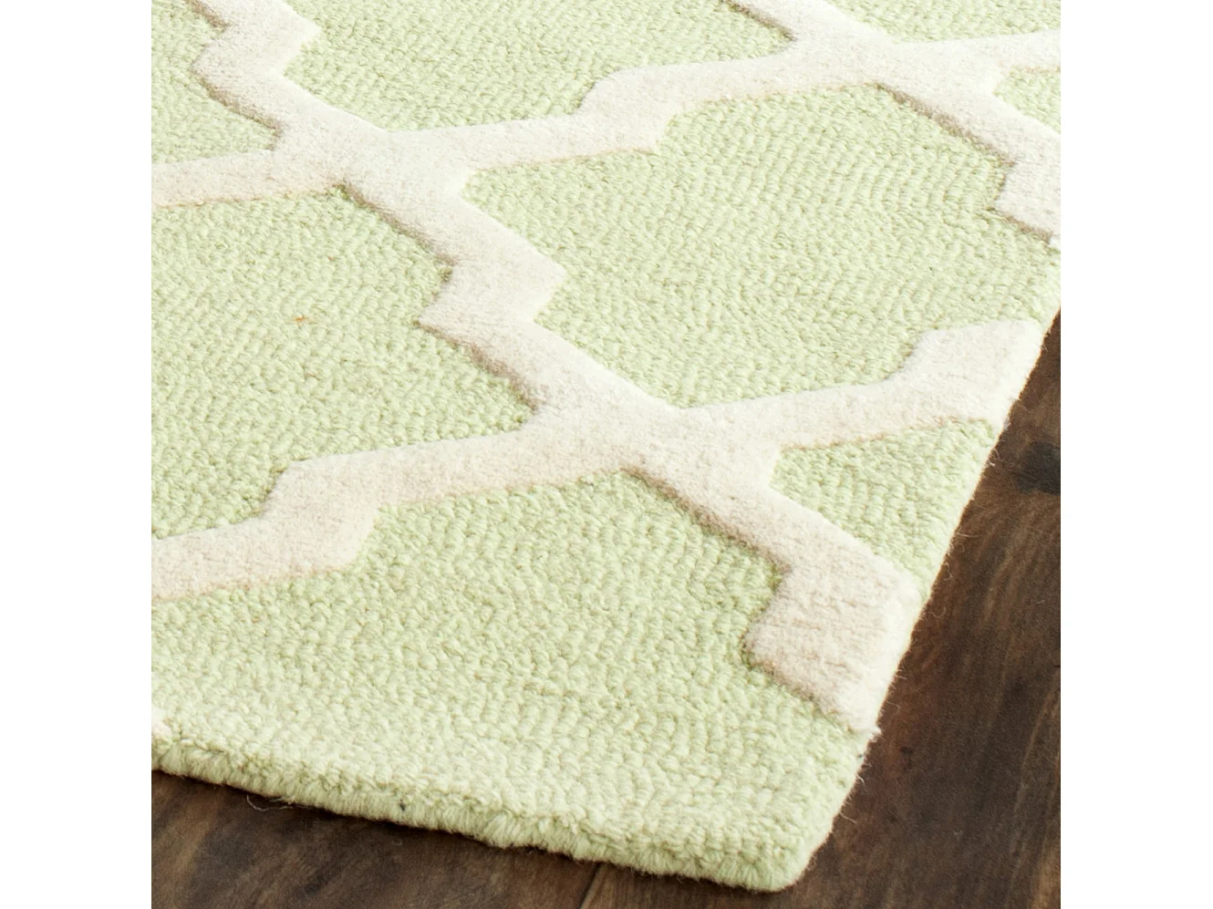Tapis Vert/Neutre 122 X 183 cm - Ava