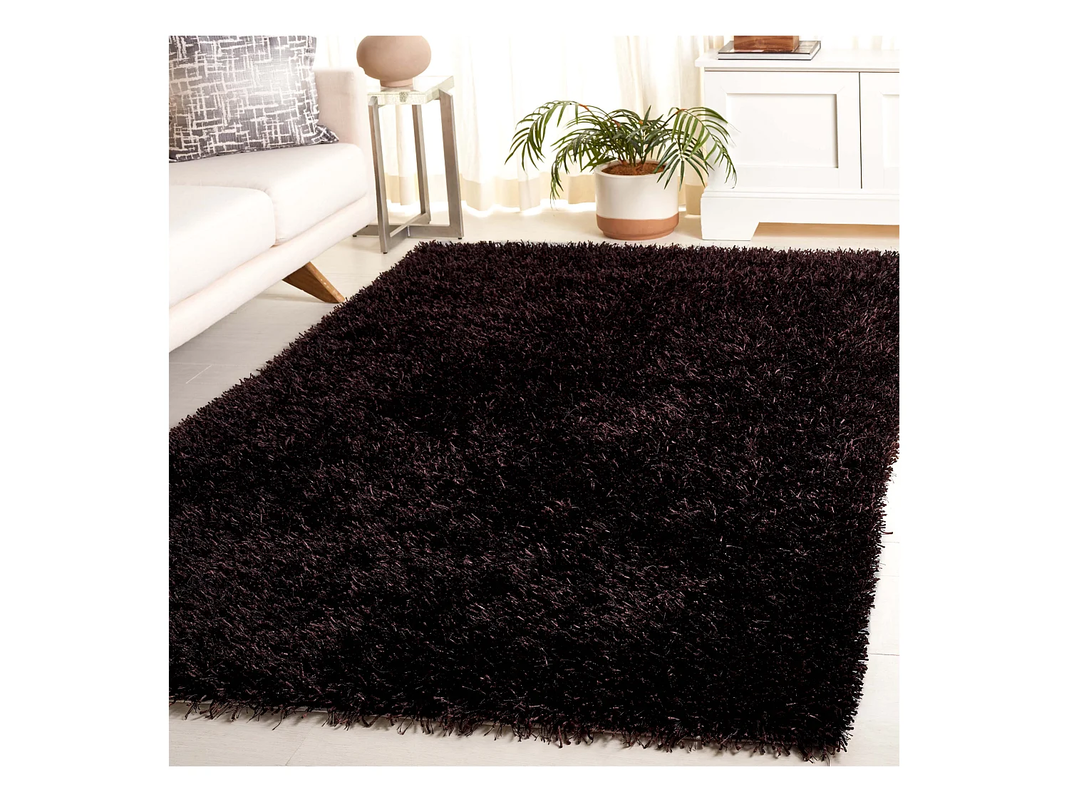 Tapis Marron/Marron 152 X 244 cm - Mara