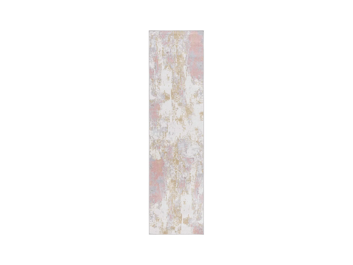 Tapis Rose/Gris 66 X 244 cm - Marcelline