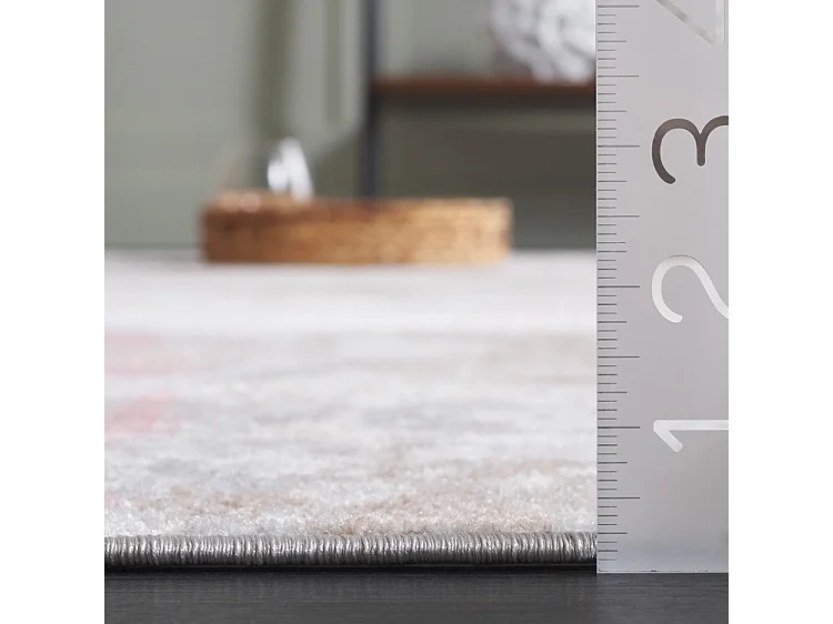 Tapis Rose/Gris 66 X 244 cm - Marcelline