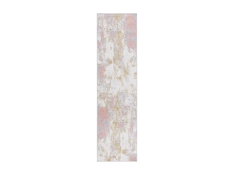 Tapis Rose/Gris 66 X 244 cm - Marcelline
