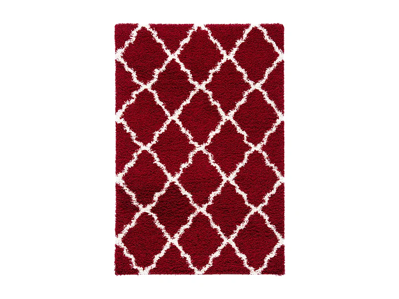 Tapis Rouge/Neutre 155 X 229 cm - Aldo