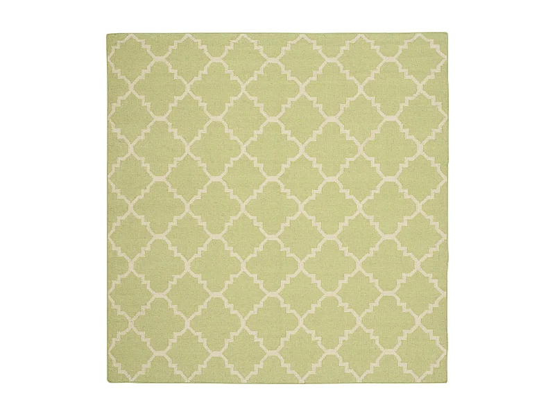 Tapis Vert/Neutre 183 X 183 cm - Calla