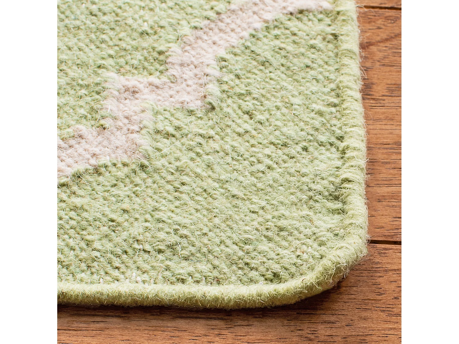 Tapis Vert/Neutre 183 X 183 cm - Calla