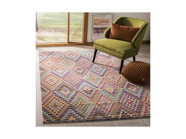 Tapis Multicolore/Neutre 183 X 274 cm - Alina