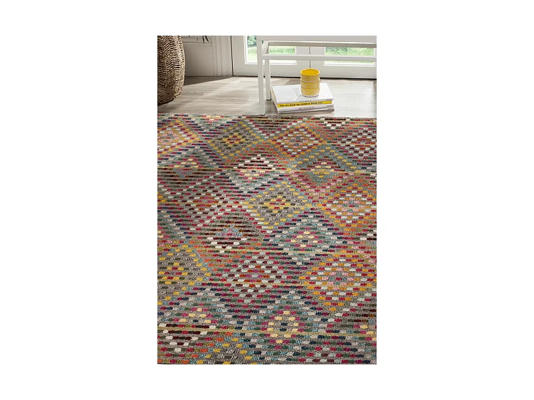 Tapis Multicolore/Neutre 183 X 274 cm - Alina