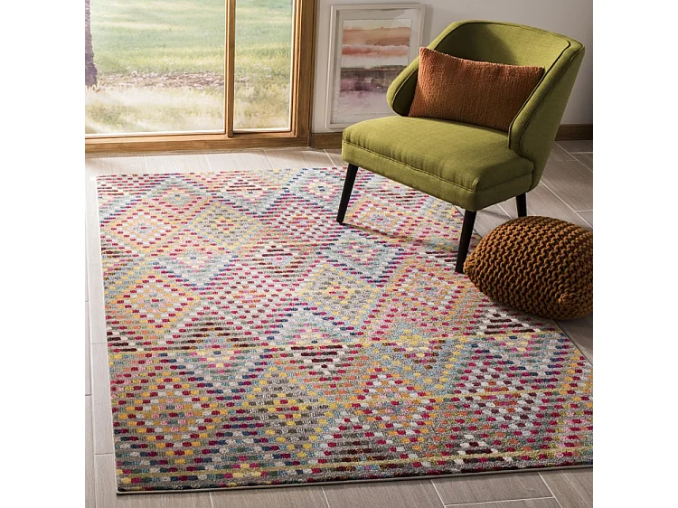 Tapis Multicolore/Neutre 183 X 274 cm - Alina
