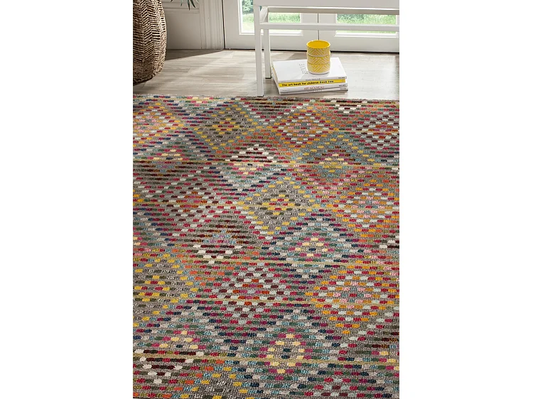 Tapis Multicolore/Neutre 183 X 274 cm - Alina