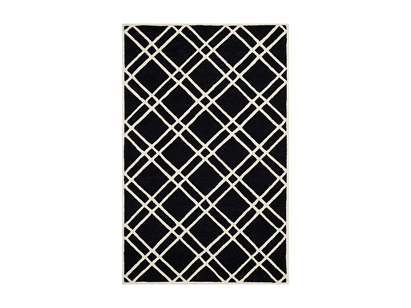 Tapis Noir/Neutre 152 X 244 cm - Celestine