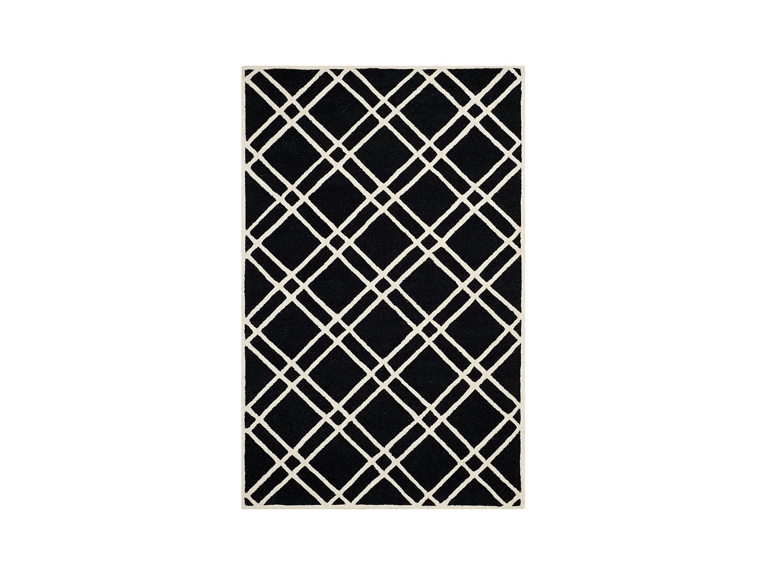 Tapis Noir/Neutre 152 X 244 cm - Celestine