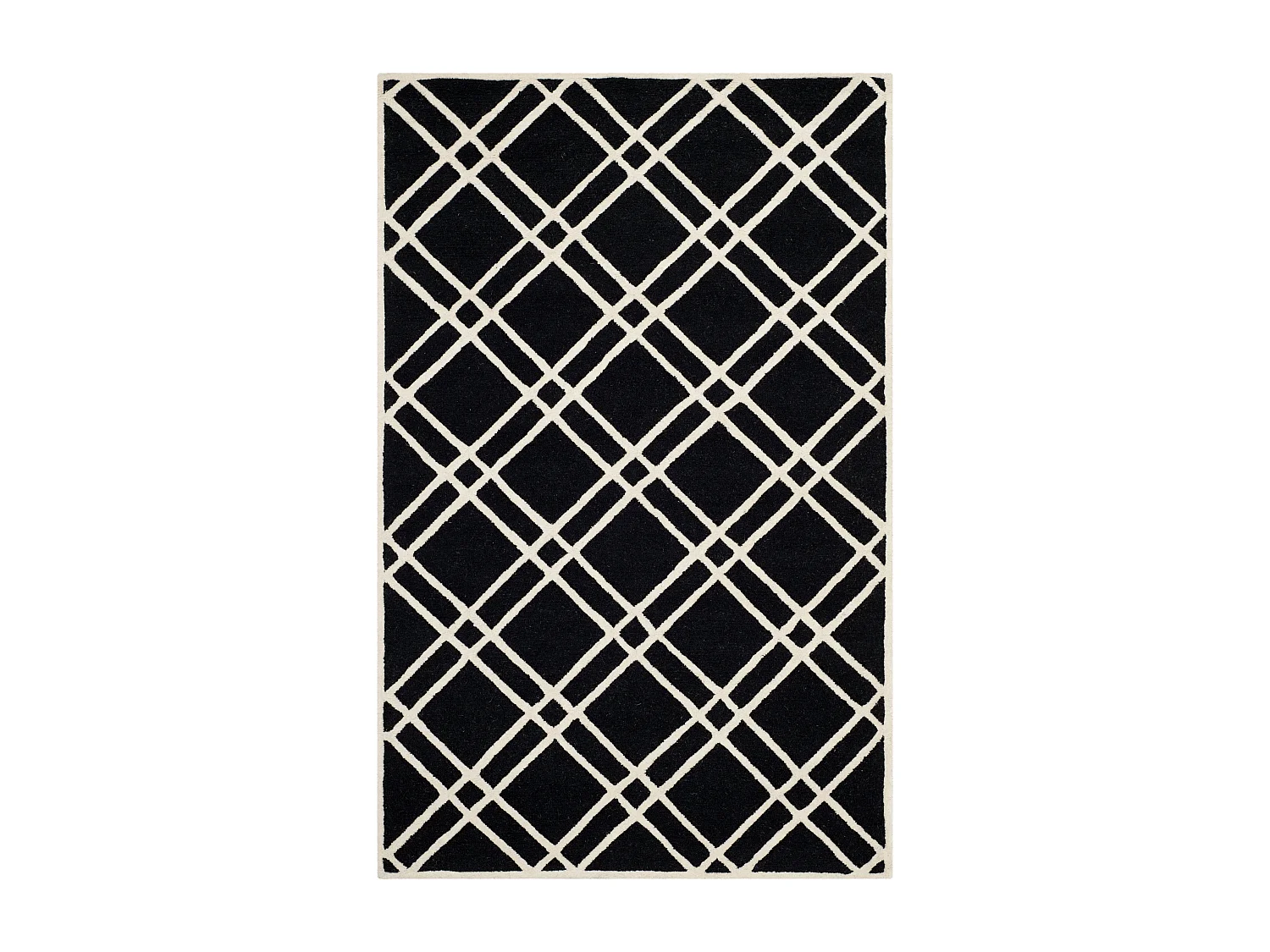 Tapis Noir/Neutre 152 X 244 cm - Celestine