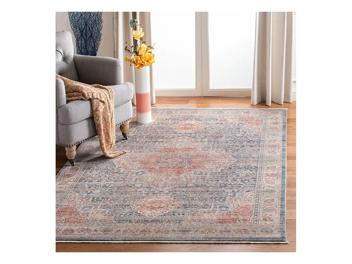 Tapis Bleu/Neutre 152 X 244 cm - Kylie