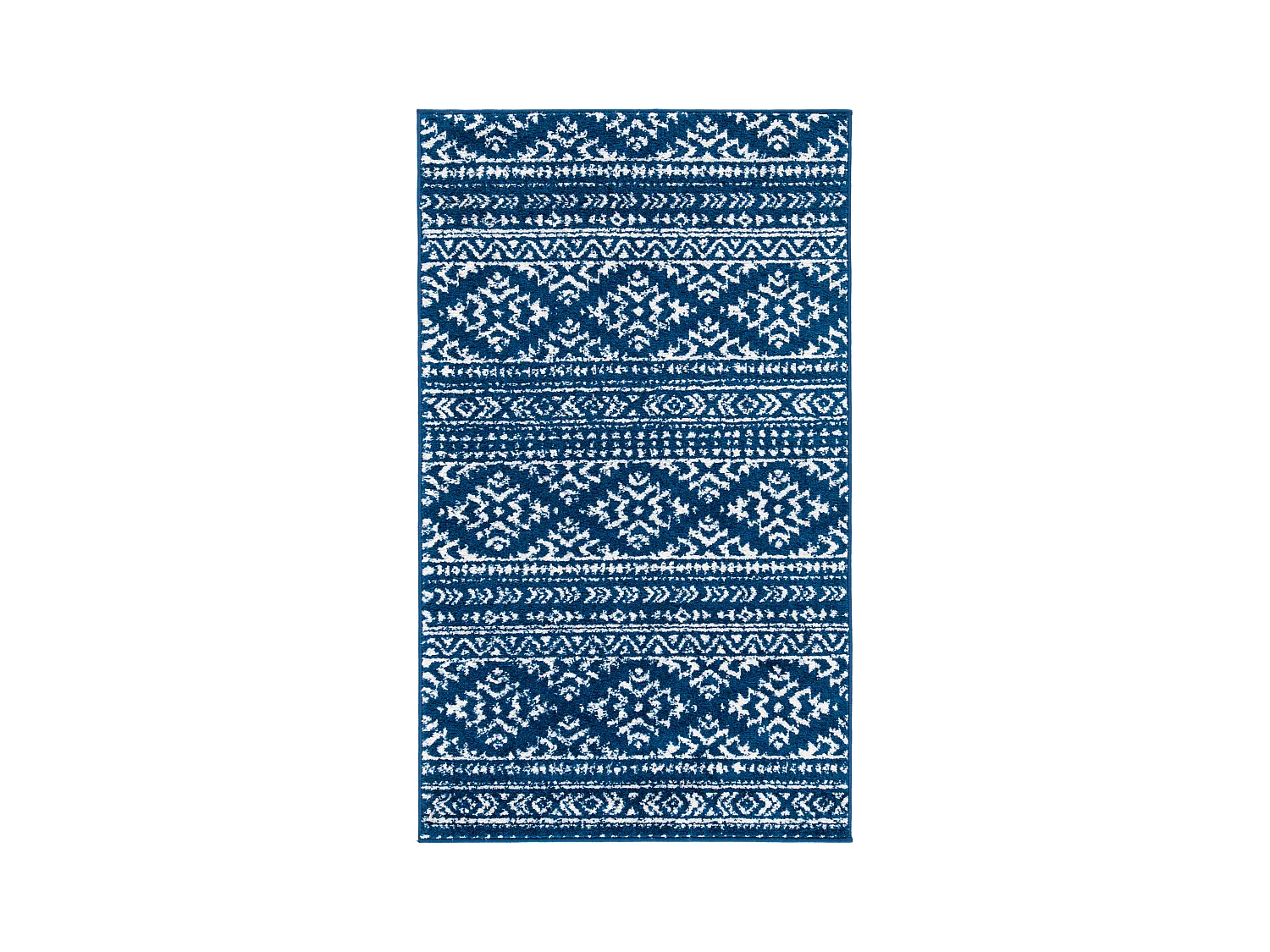 Tapis Bleu Marine/Neutre 122 X 183 cm - Hope