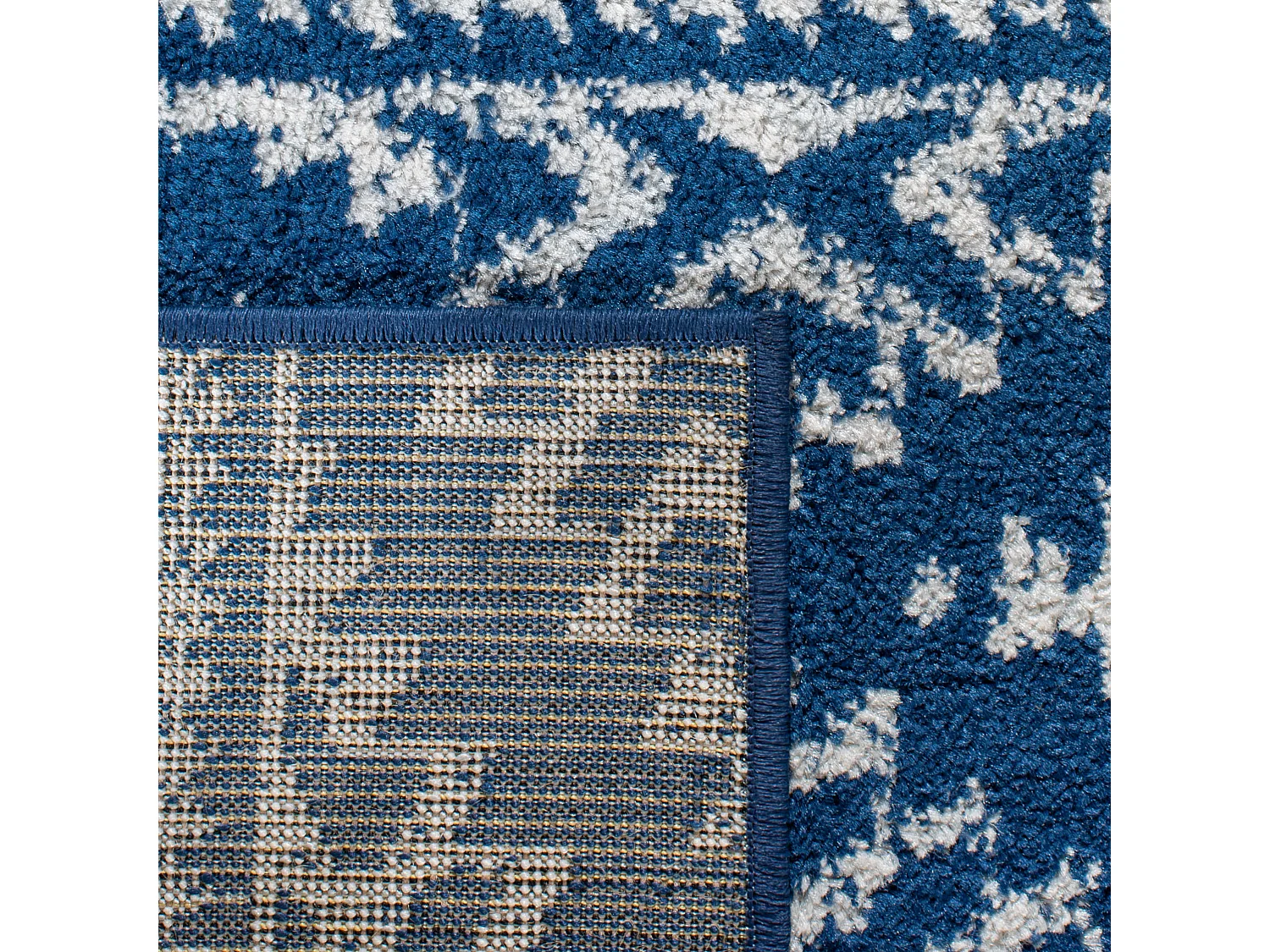 Tapis Bleu Marine/Neutre 122 X 183 cm - Hope