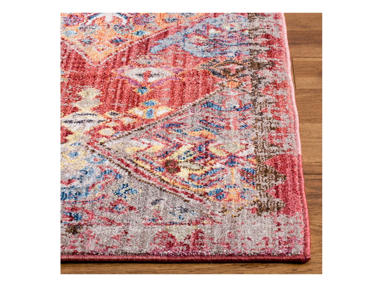 Tapis Rose/Multicolore 155 X 229 cm - Negin