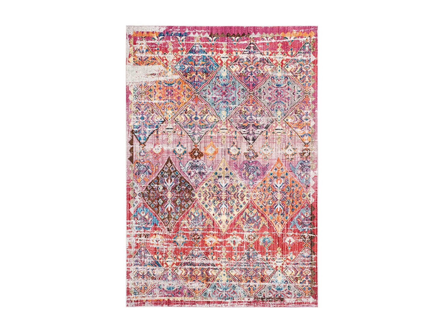 Tapis Rose/Multicolore 155 X 229 cm - Negin
