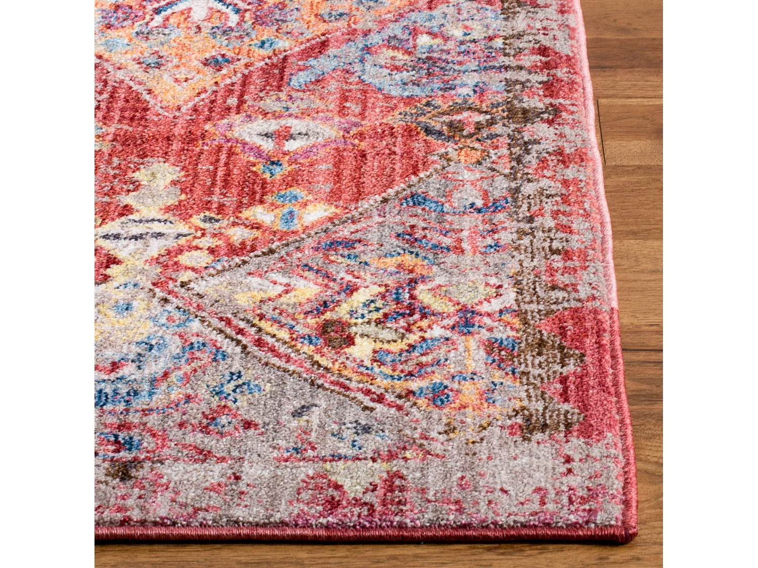 Tapis Rose/Multicolore 155 X 229 cm - Negin