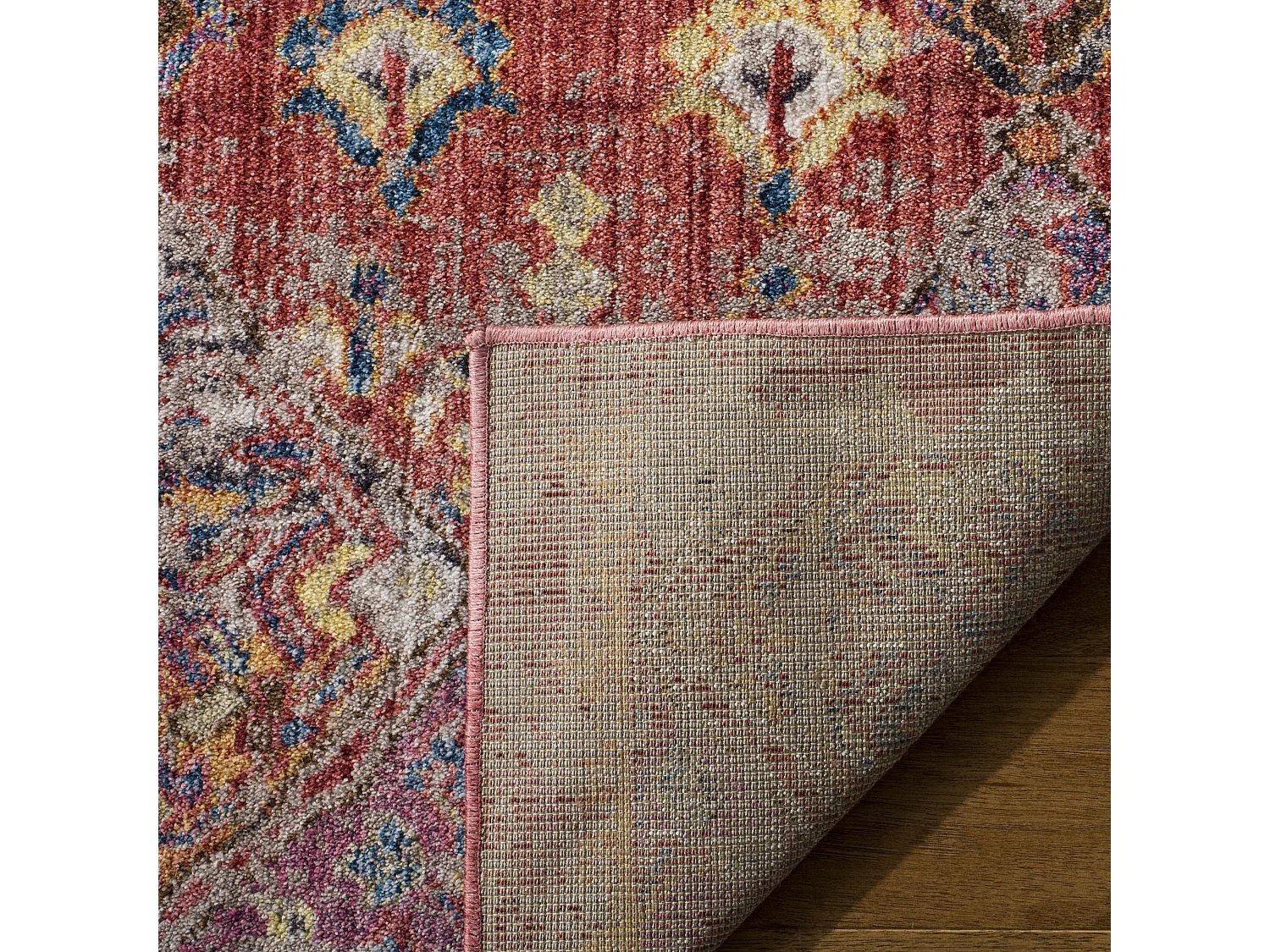 Tapis Rose/Multicolore 155 X 229 cm - Negin